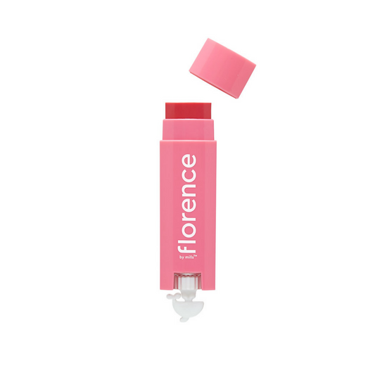 Florence by Mills Oh Whale! Tinted Lip Balm - Guava & Lychee (Pink)