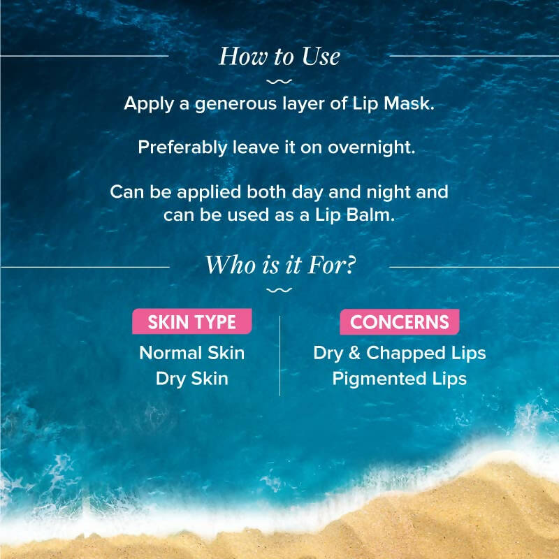 aqualogica radiance plump lip mask with watermelon and shea butter buy in usa