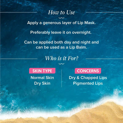 aqualogica radiance plump lip mask with watermelon and shea butter buy in usa