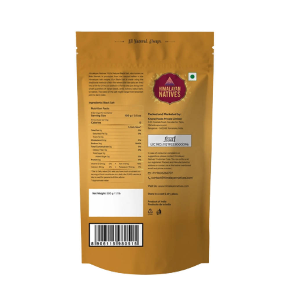 Himalayan Natives Black Salt Powder