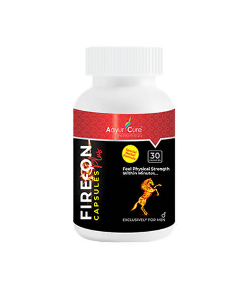Buy Aayur Cure Fire-ON Plus Capsules from DrMediCart, Ship from India to USA