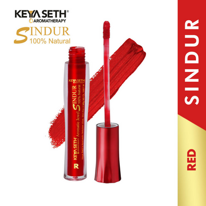 Keya Seth Aromatherapy 100% Natural Liquid Sindoor - Red