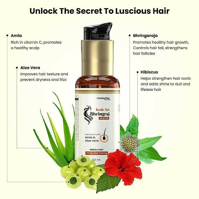myUpchar Ayurveda Kesh Art Bhringraj Hair Growth Oil