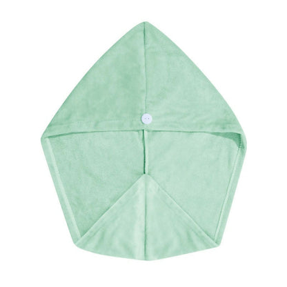 Nykaa Naturals Microfiber Hair Wrap for Frizz Free & Shiny Hair - Green