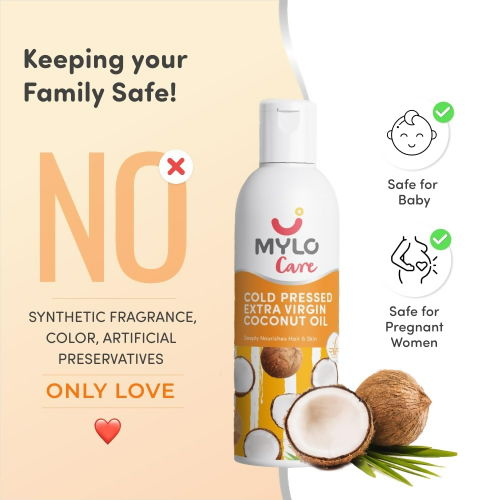 Mylo Baby Cold Pressed Extra Virgin Coconut Oil