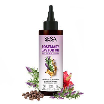 Sesa Ayurvedic Rosemary Hair Oil With Castor Oil