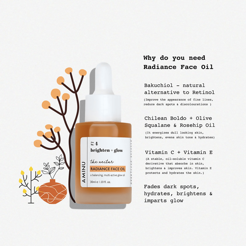 Aminu Radiance Face Oil for Brightening & Ageing