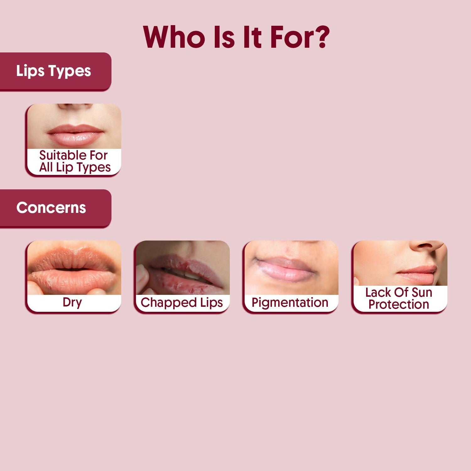 Aravi Organic Beetroot Tinted Lip Balm For Lip Brightening With SPF 50 PA+++ - Kojic Acid & Peptide