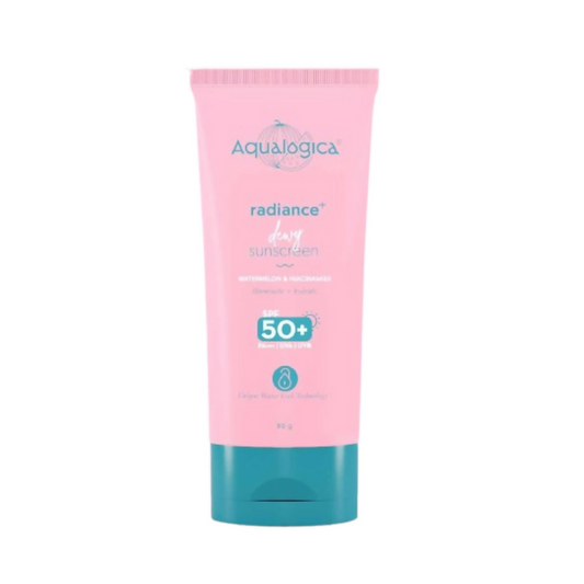 Aqualogica Radiance+ Dewy Lightweight Sunscreen Gel SPF 50+ PA+++