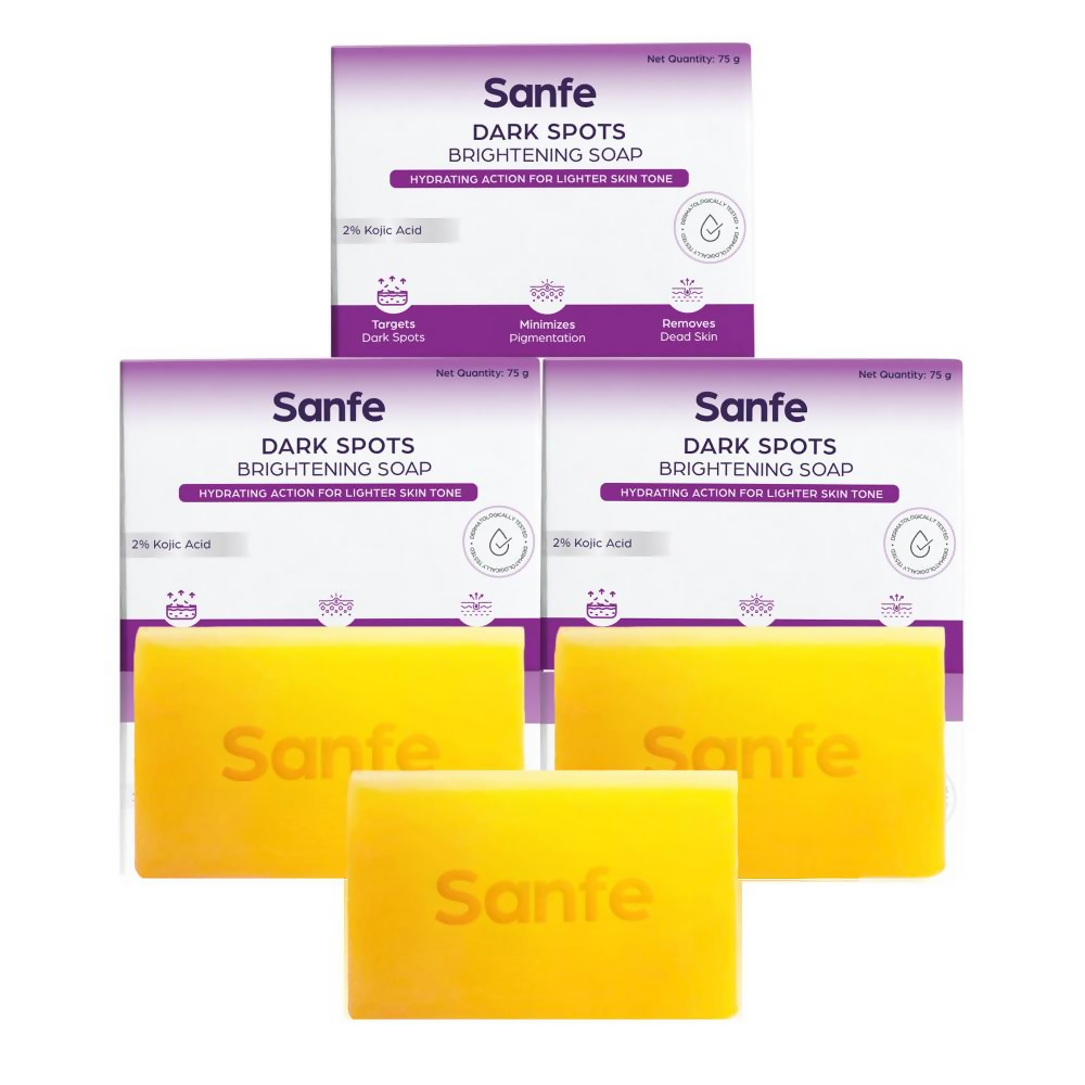 Sanfe Dark Spots Brightening Syndet Soap