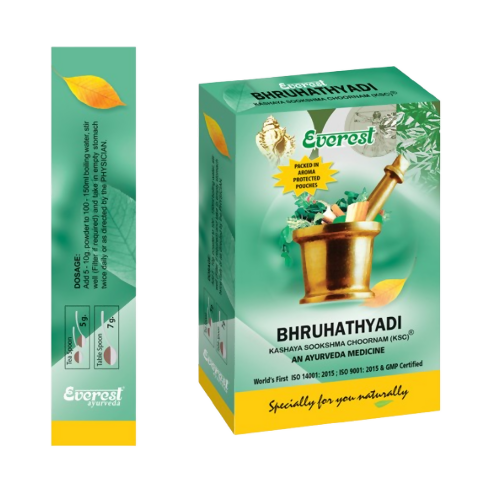 Everest Ayurveda Bhruhathyadi Kashaya Sookshma Choornam