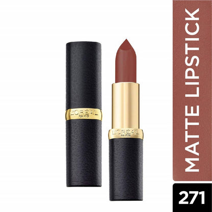 L'Oreal Paris Color Riche Moist Matte Lipstick - 271 Divine Mocha - DrMediCart