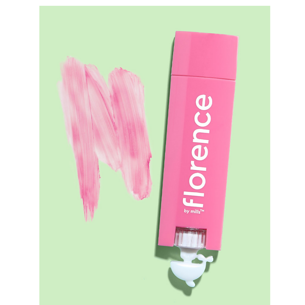 Florence by Mills Oh Whale! Tinted Lip Balm - Guava & Lychee (Pink)