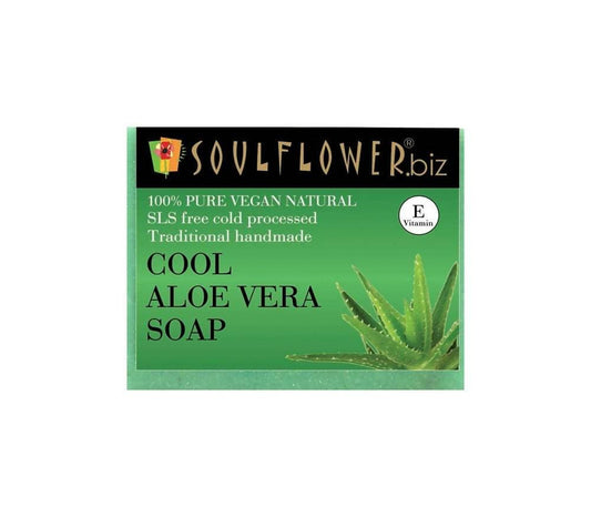 Buy Soulflower Cool Aloe Vera Handmade Soap from DrMediCart, Ship from India to USA