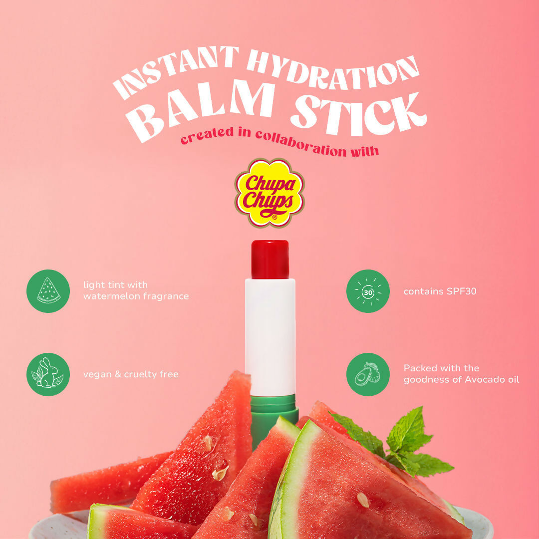 Pigment Play Chupa Chups Lip Balm With SPF 30 - Watermelon Kiss