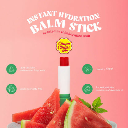 Pigment Play Chupa Chups Lip Balm With SPF 30 - Watermelon Kiss