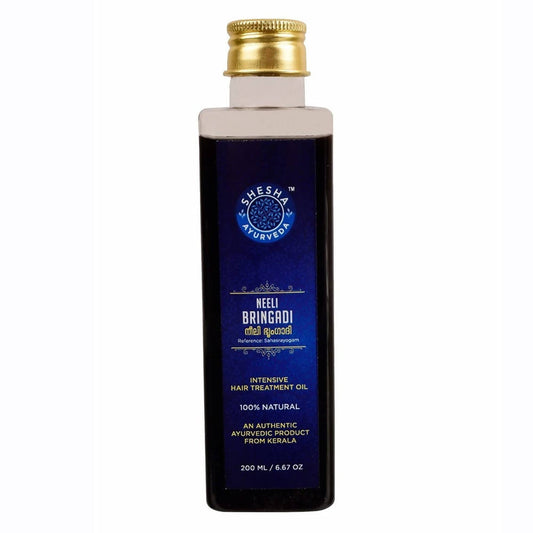 Buy Shesha Ayurveda Neeli Bringadi Hair Oil from DrMediCart, Ship from India to USA