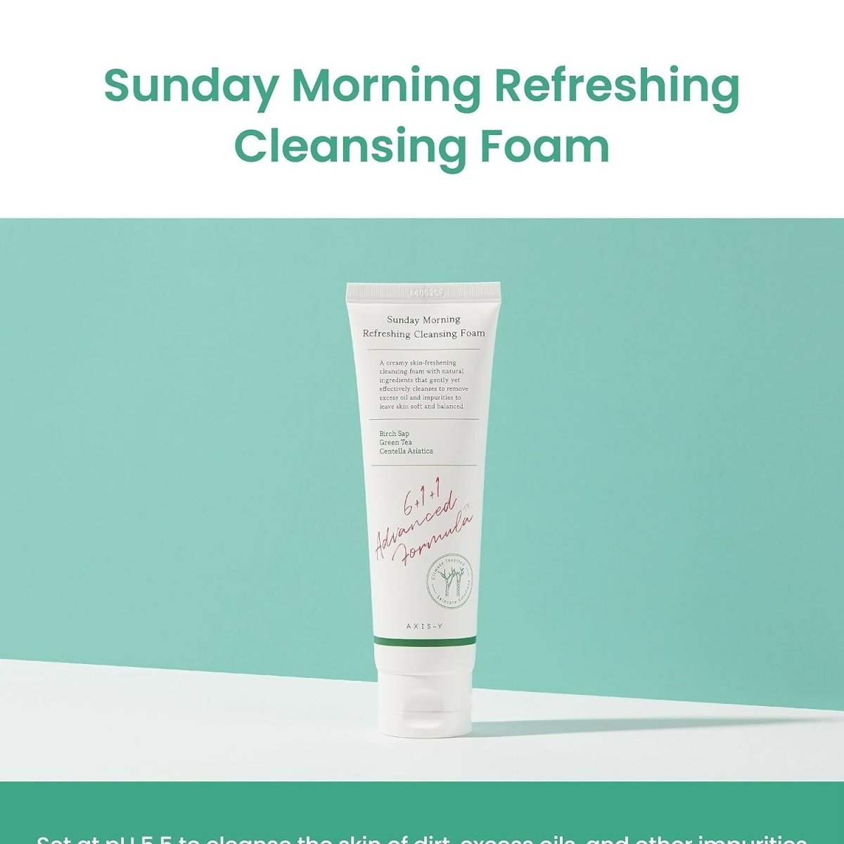 AXIS-Y Sunday Morning Refreshing Cleansing Foam