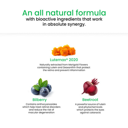 Wellbeing Nutrition Melts Eye Care Vitamins-Zesty Lime & Lemon Flavor