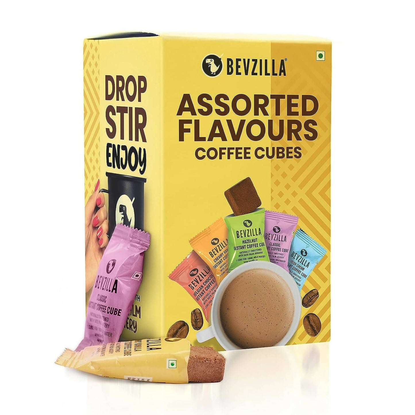 Buy Bevzilla Assorted Flavours Coffee Cubes from DrMediCart