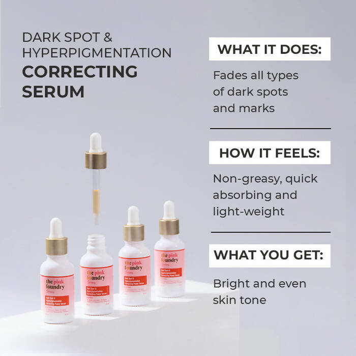The Pink Foundry Dark Spot & Hyperpigmentation Correcting Power Serum
