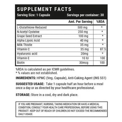 Inlife Glutathione Reduced Capsules