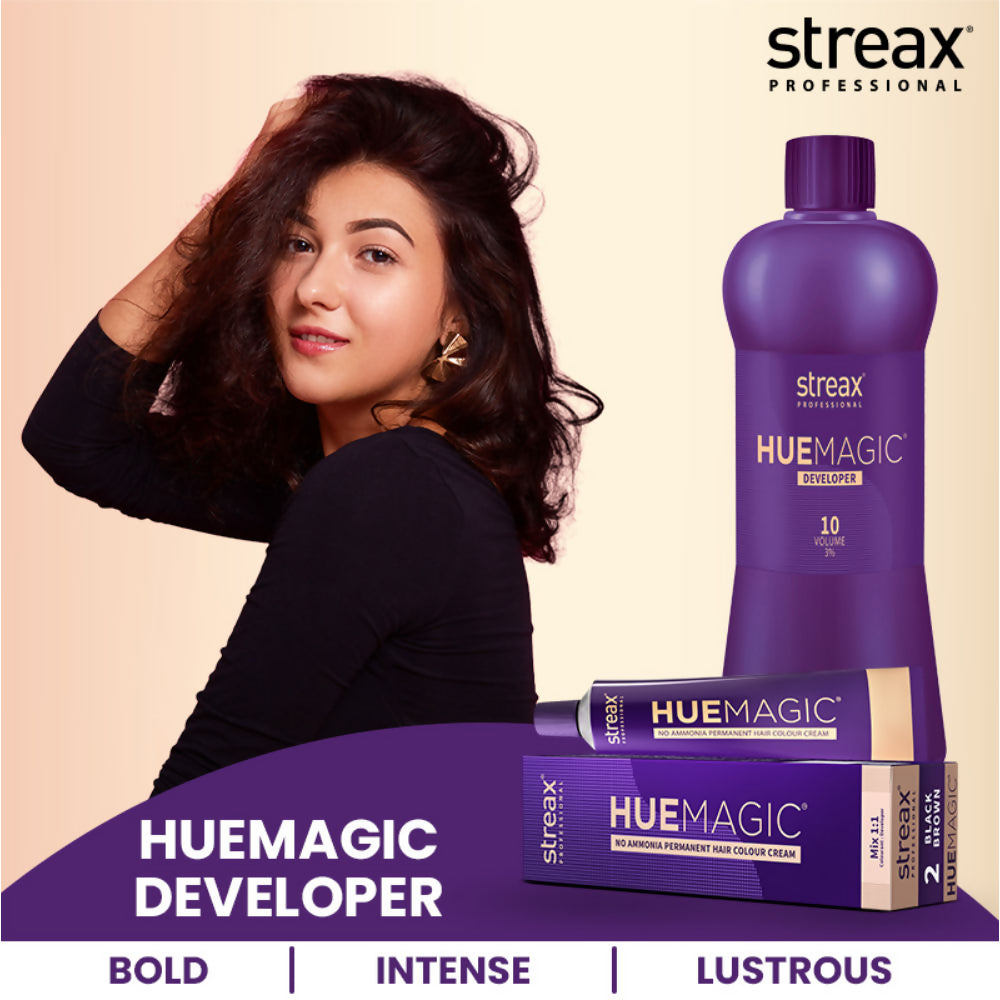 Streax Professional Hue Magic Developer For Hair Colour - 20 Volume 6%