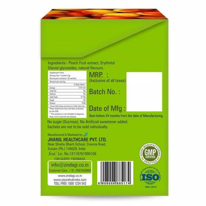 Zindagi Peach Herbal Infusion Sachets