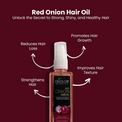 Oxyglow Herbals Red Onion Hair Oil
