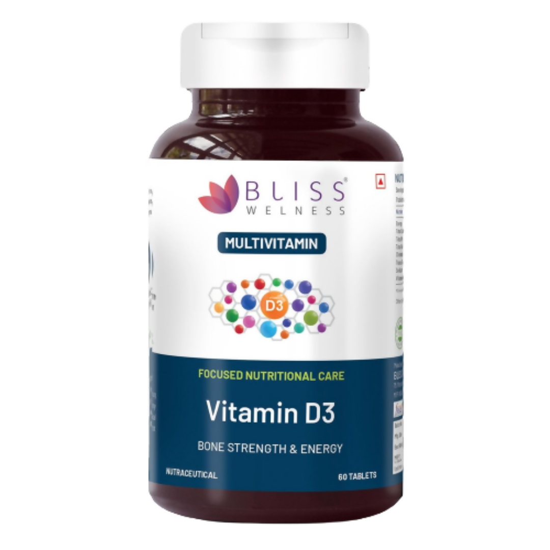 Bliss Welness Vitamin D3 Tablets