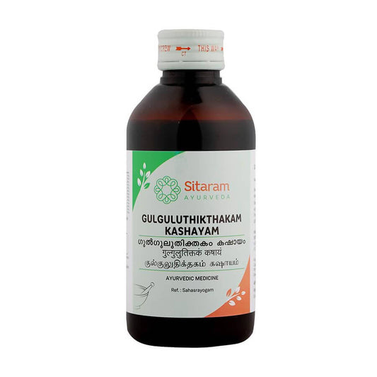 Buy Sitaram Ayurveda Gulguluthikthakam Kashayam from DrMediCart, Ship from India to USA