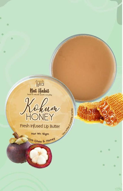 Nat Habit Kokum Honey Lip Butter