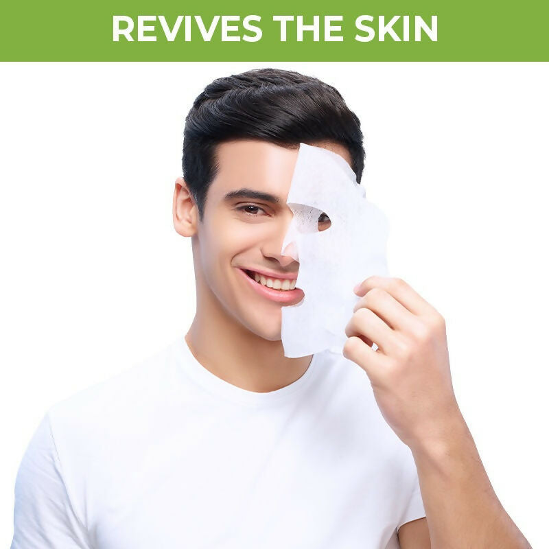 Nykaa Skin Secrets Indian Rituals Tulsi + Yogurt Sheet Mask For Clear & Moisturised Skin - Drmedicart