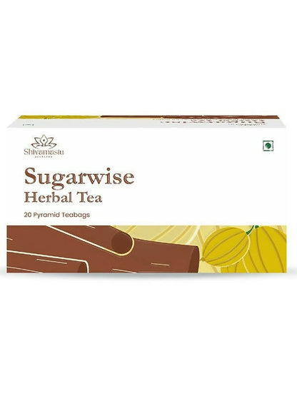 Shivamastu Ayurveda Sugarwise Herbal Tea - 20 Pyramid Teabags