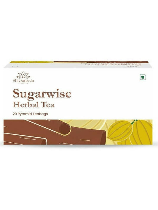 Shivamastu Ayurveda Sugarwise Herbal Tea - 20 Pyramid Teabags