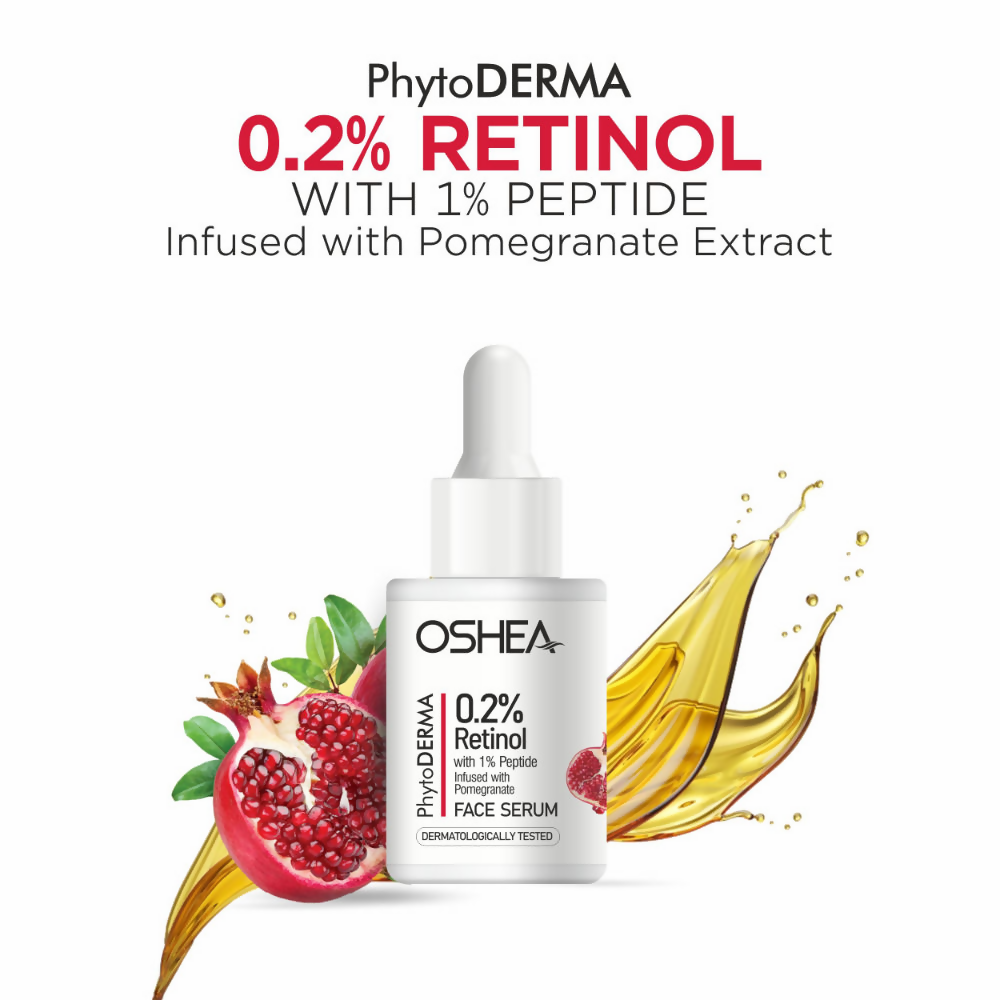 Oshea Herbals Phytoderma 0.2% Retinol & 1% Peptide Face Serum