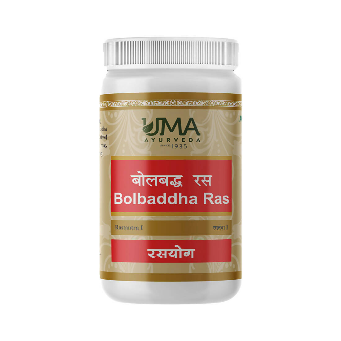 Uma Ayurveda Bolbaddha Ras Tablets