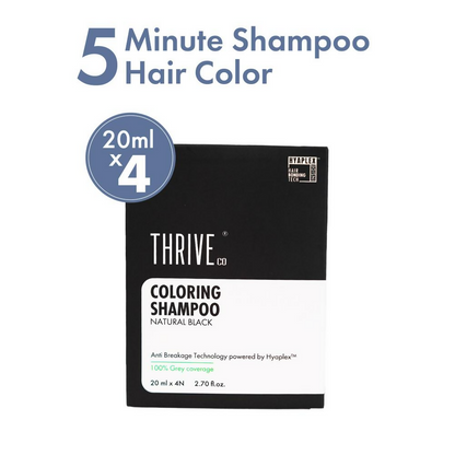 ThriveCo Coloring Shampoo - Natural Black
