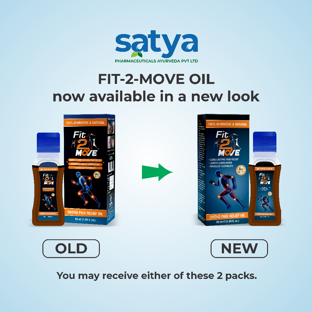 Satya Pharmaceuticals Ayurveda Fit-2 Move Instant Pain Relief Gel