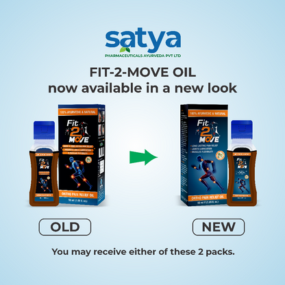 Satya Pharmaceuticals Ayurveda Fit-2 Move Instant Pain Relief Gel