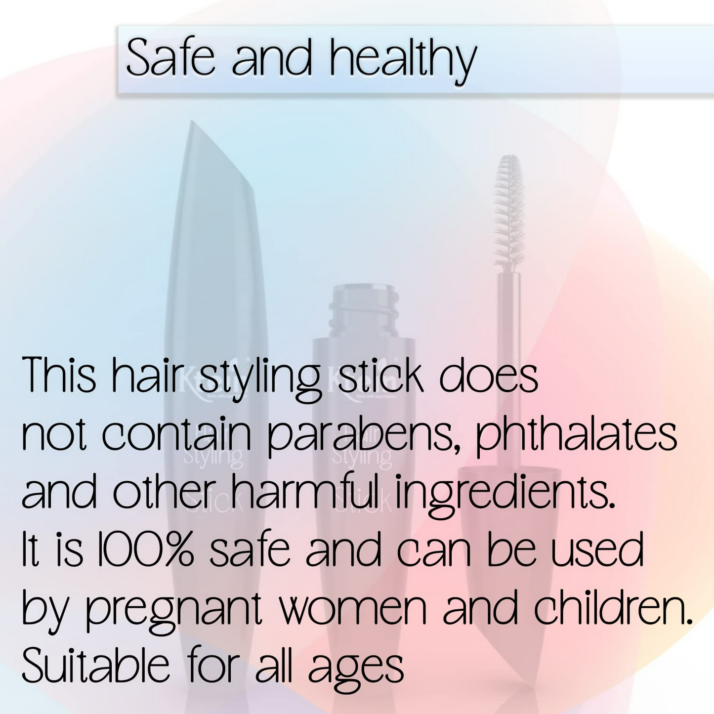 Ktein 100% Natural Plant Based Hair Styling stick