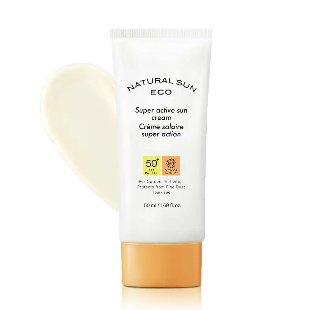 The Face Shop Natural Sun Eco Super Active Sun Cream - Korean Skincare