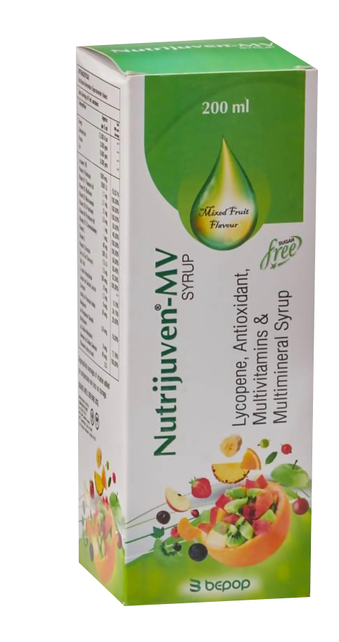 Nutrijuven - MV Syrup - Mixed Fruit Flavour