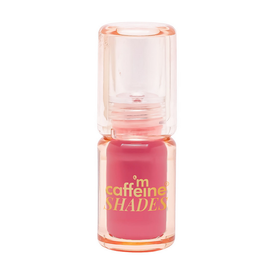 mCaffeine Shades Lip & Cheek Glow Tint Longlasting, Blendable, Dewy Finish - Tulip