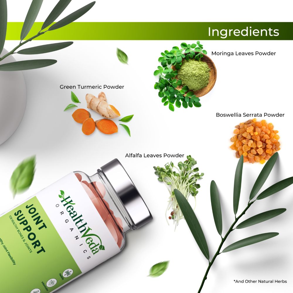 Health Veda Organics Plant Based Joint Support Tablets
