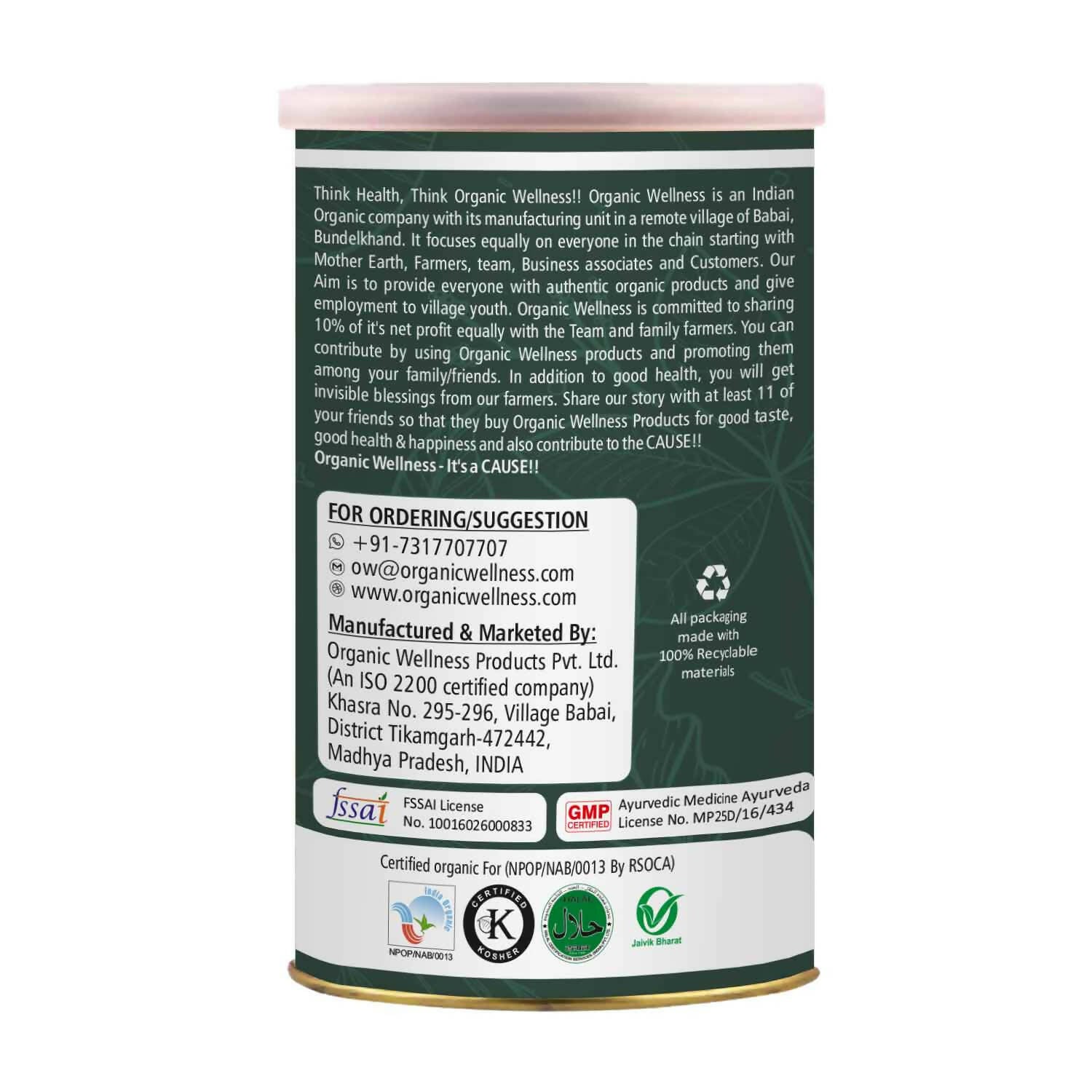 Organic Wellness Hair Cleanser