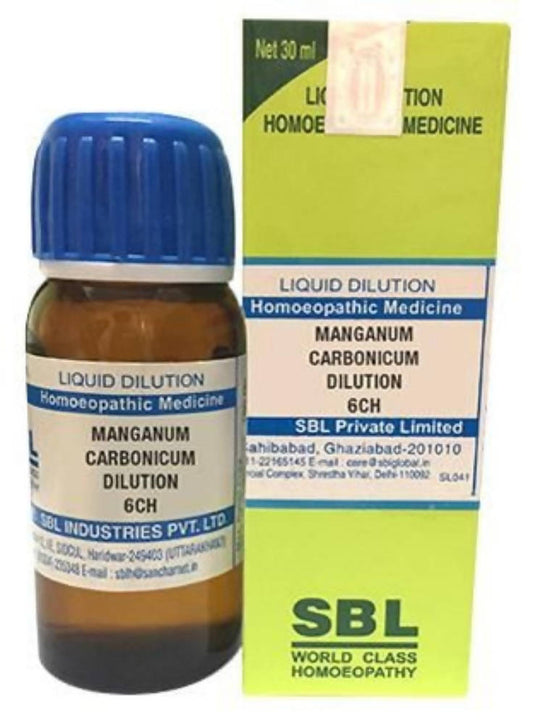 Buy SBL Homeopathy Manganum Carbonicum Dilution from DrMediCart, Ship from India to USA