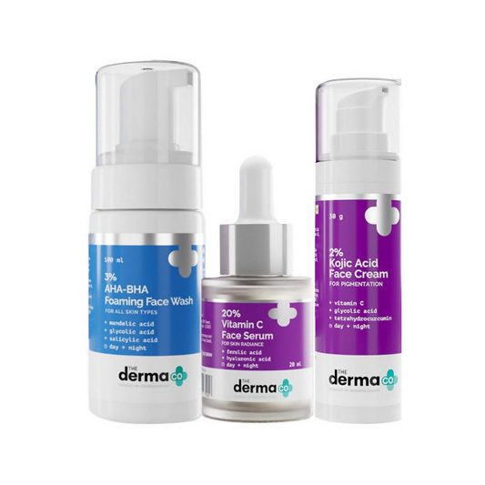 The Derma Co I-Beauty CSM (Cleanser, Serum, Moisturizer) For Pigmentation Combo