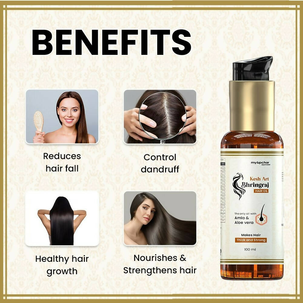 myUpchar Ayurveda Kesh Art Bhringraj Hair Growth Oil