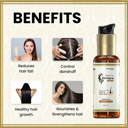 myUpchar Ayurveda Kesh Art Bhringraj Hair Growth Oil